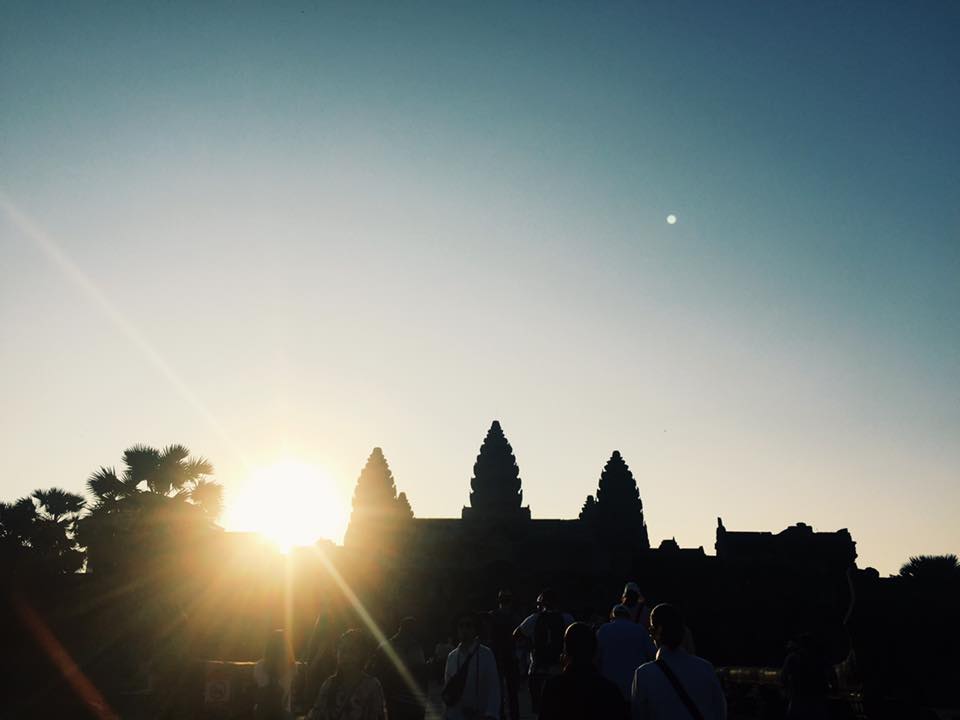 Sunrise at Angkor Wat 