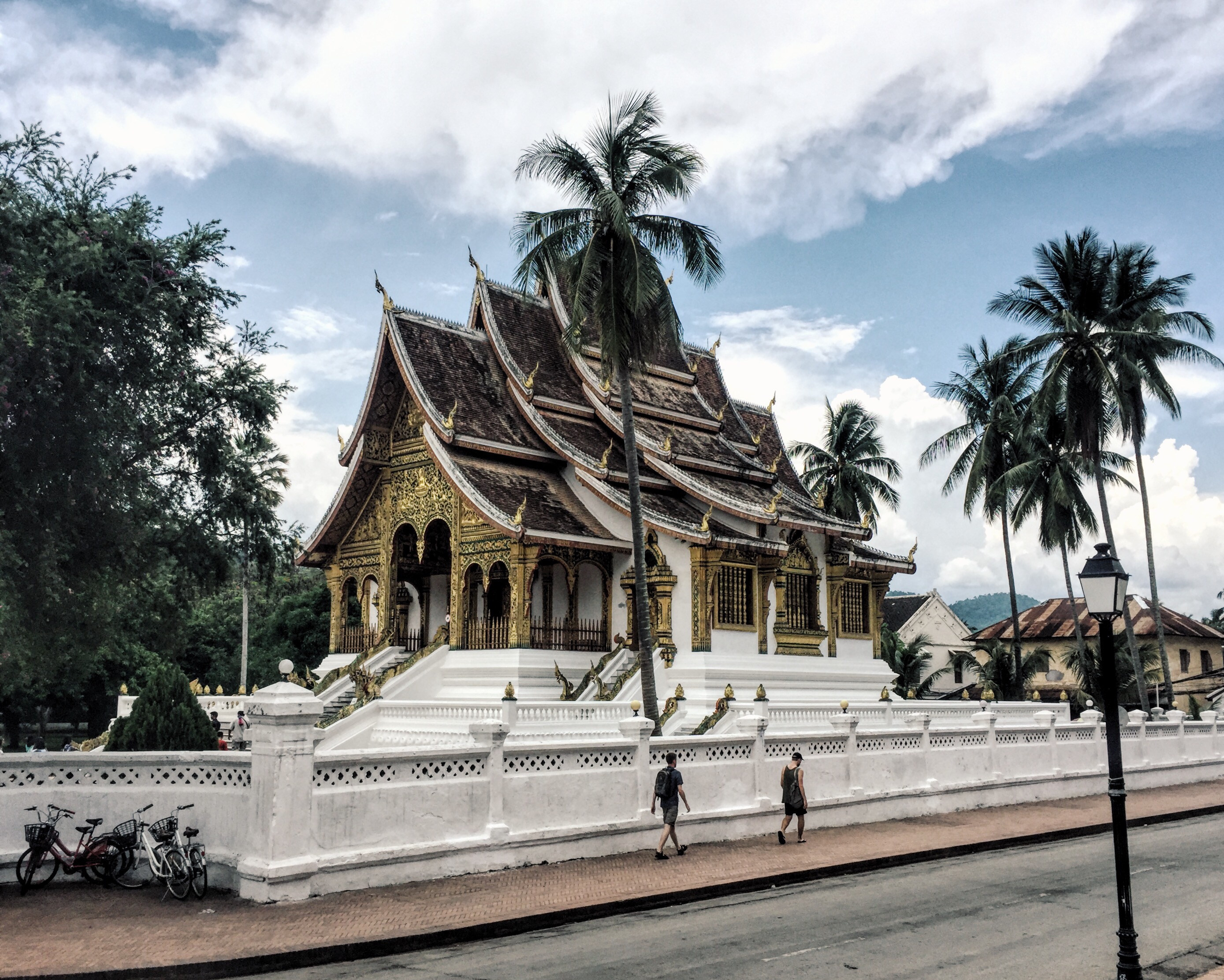 Buddhist temple in Luang Prabang, Laos 