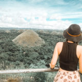 At the Carmen Lookout looking over the Chocolate Hills - Is Bohol Worth Going To?