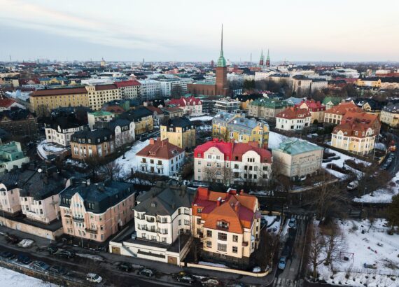 Helsinki from above