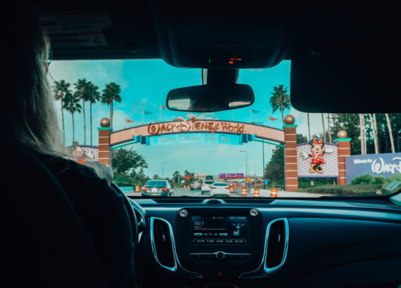 The entrance to Walt Disney World, Orlando