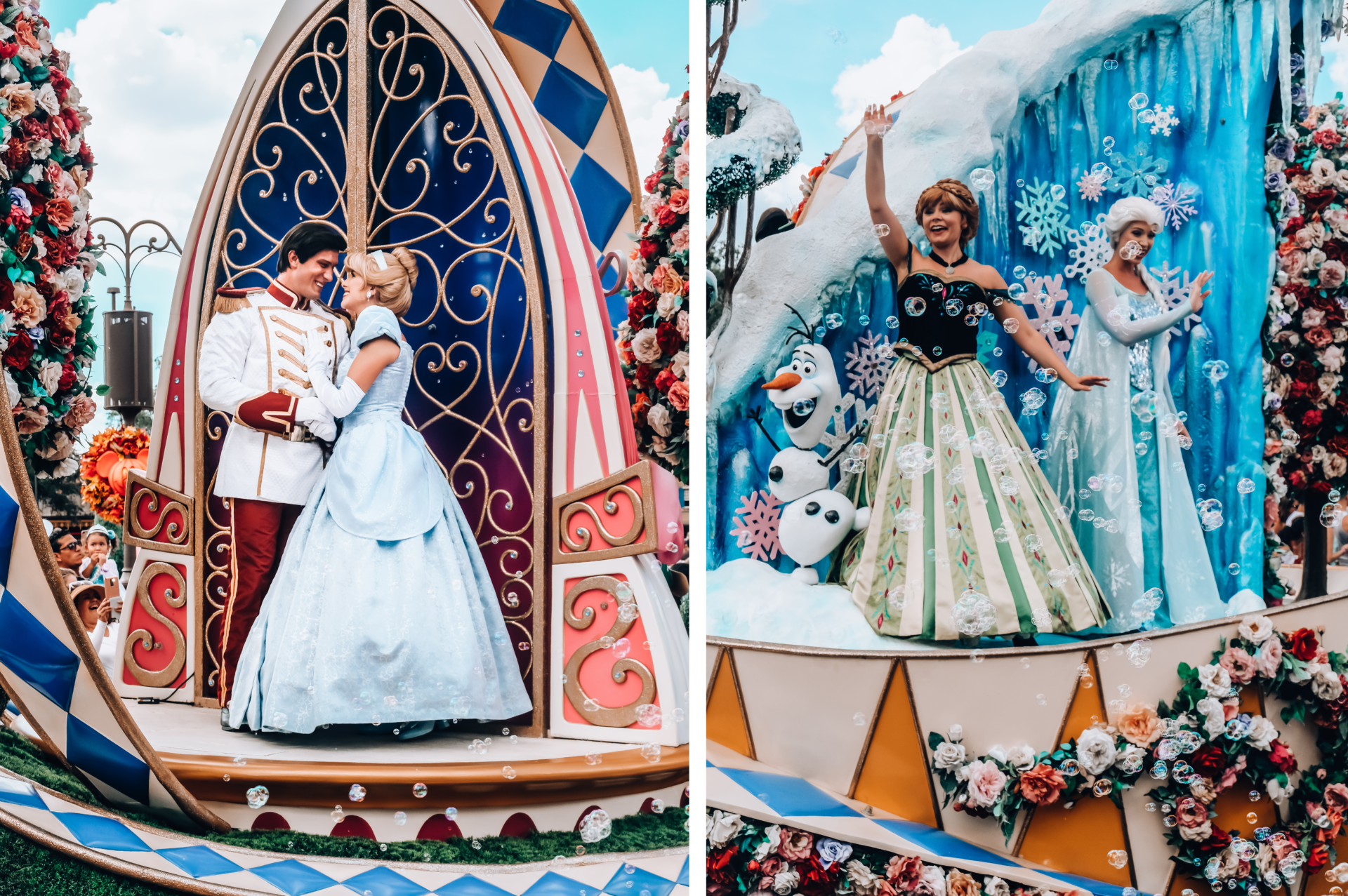Princesses at Magic Kingdom 