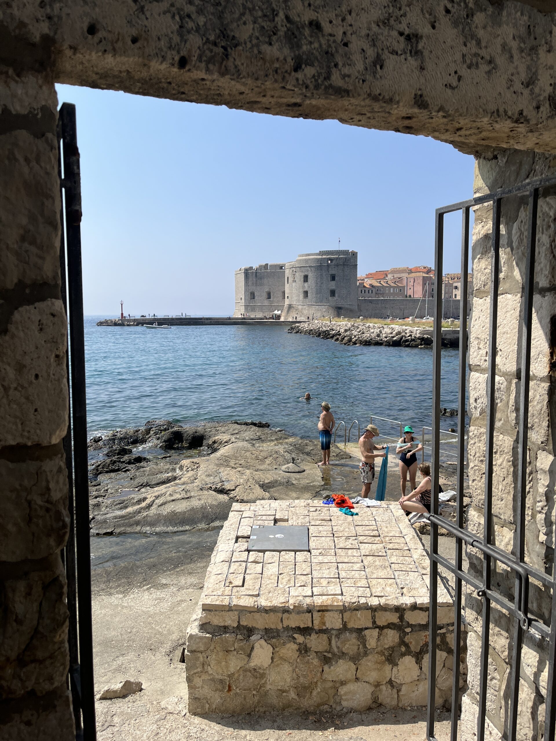 The city walls of Dubrovnik 