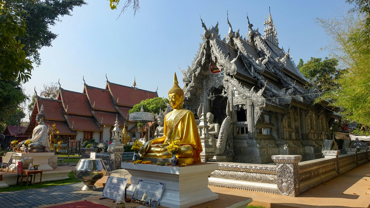 Temple in Chaing Mai, Thialand