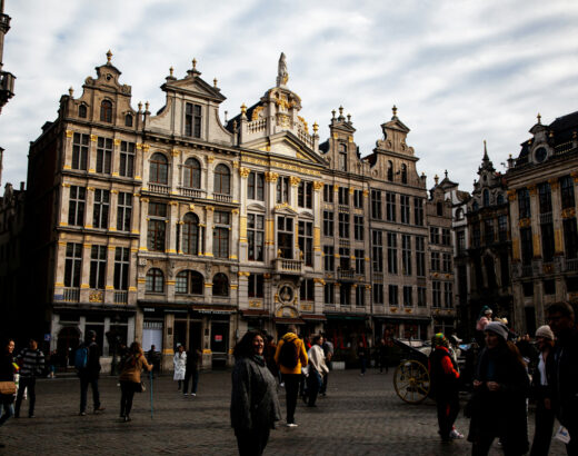 View of Brussels city centre