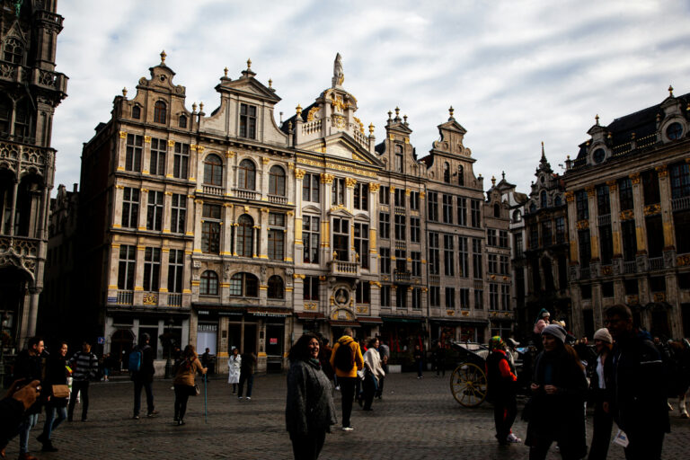 View of Brussels city centre