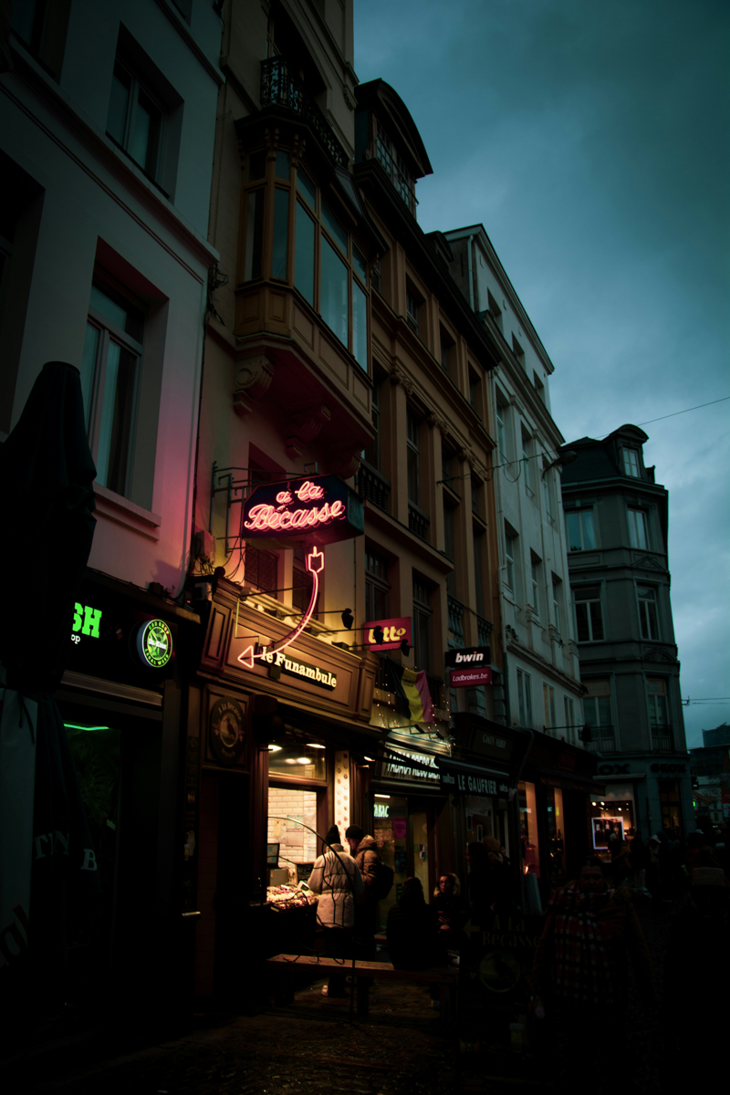 Brussels by night