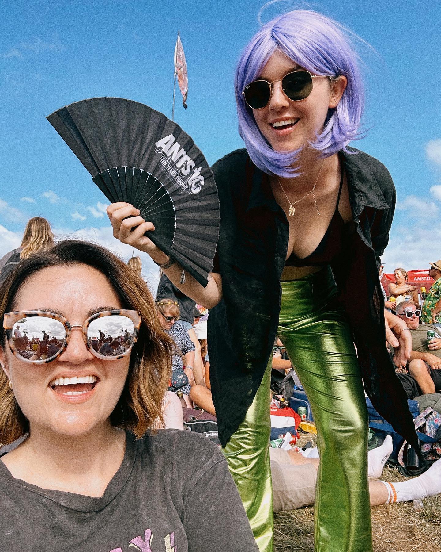 At the Pyramid Stage - Glastonbury